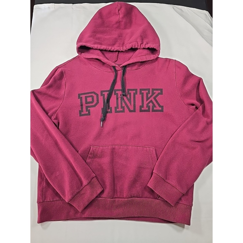 Victoria's Secret PINK Hoodie Berry Women's Y2K‎ Athleisure Pullover